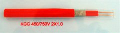 KGG 2*1.0 硅橡胶耐高温控制电缆