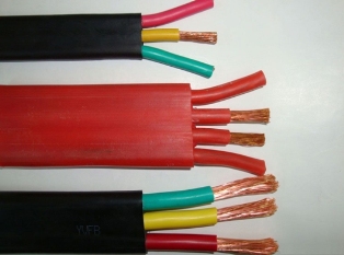 YGDGB,YDGCB-VFR,YDGCPB,YDGCB-VFRP,YDGCB-AF46RP丁硅橡胶扁软电缆