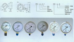 耐震压力表YTN-150/YTN-100/YTN-100B